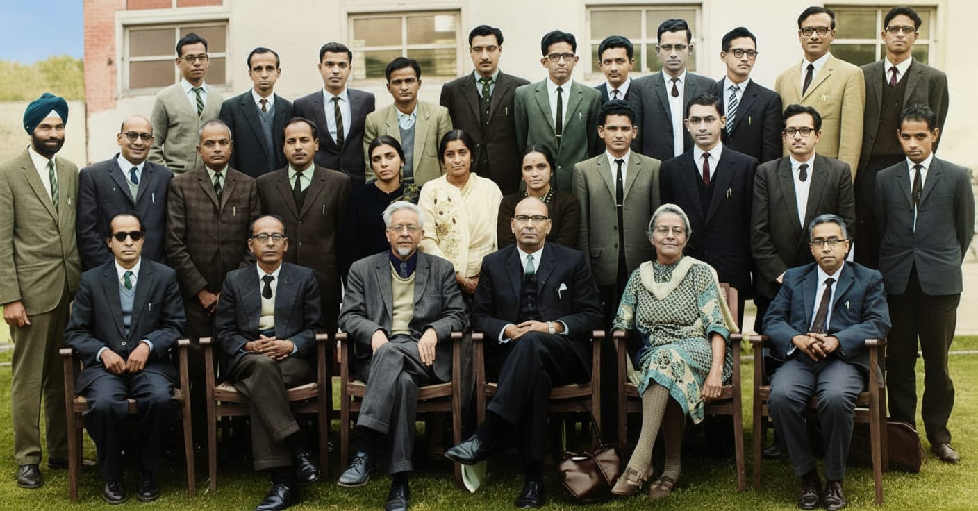 Prof P R Whites visit